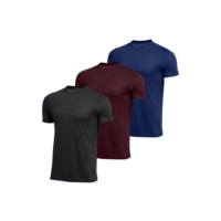Kit 3 Camiseta Masculina Dry Proteção Solar UV50 Térmica Anti Suor Academia Esporte Basica Lisa