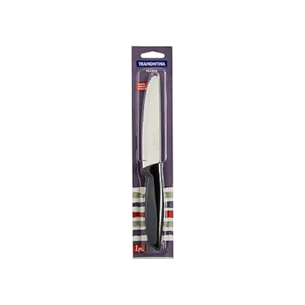 Tramontina 23421105 Faca para Churrasco Jumbo 5", Preto