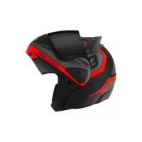 Capacete Robocop Moto Articulado Fechado Vpro Jet 3 Vis Fume