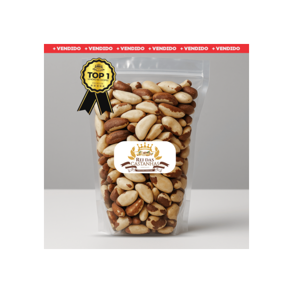 Castanha Do Pará Inteira Premium SAFRA 2025 [COM ATM]  - 250G/500G/1KG - Indústria Rei das Castanhas