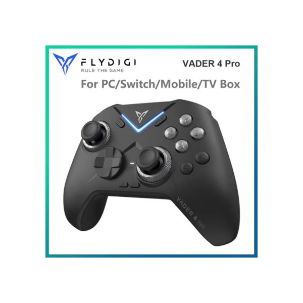 Controlador de jogos Flydigi Vader 4 Pro, suporte Tirgger comutível com força, para PC/NS/Mobile/TV Box, PC Gamer PS Cloud Game Gamepad