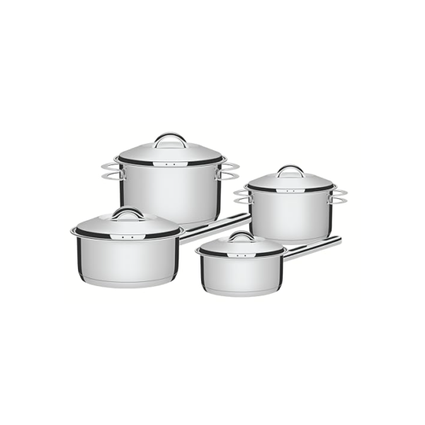 Jogo de Panelas com Fundo Triplo, Tramontina, Solar 65510760, Inox