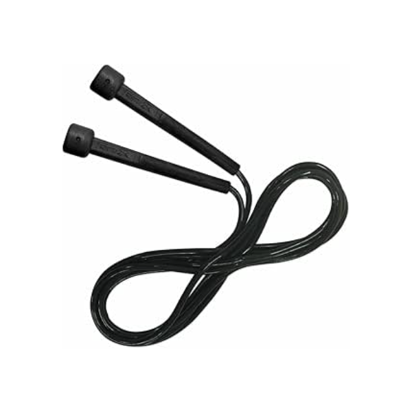 Corda de Pular Muvin Basics Tamanho Ajustável em PVC - Corda de Saltos Com Velocidade Para Treino Funcional - Exercícios - Cross Training - Academia - Tamanho Máximo 3,15 Metros