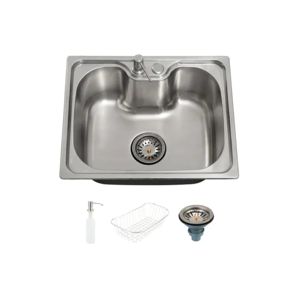 Cuba Gourmet para Cozinha Aço Inox 201 50x40cm Nawa Prata - Pingoo.casa