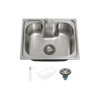 Cuba Gourmet para Cozinha Aço Inox 201 50x40cm Nawa Prata - Pingoo.casa