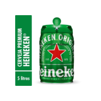 Cerveja Premium Heineken Barril 5 Litros