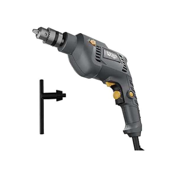 WAP Parafusadeira e Furadeira de Impacto 3/8" WF-700FE, com Chave de Mandril, Controle de Velocidade, 700W 127V