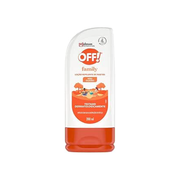 OFF! Family Loção Repelente de Insetos e Mosquitos 200ml