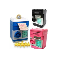 Cofre Digital Eletrônico Puxador Notas Moedas Automático