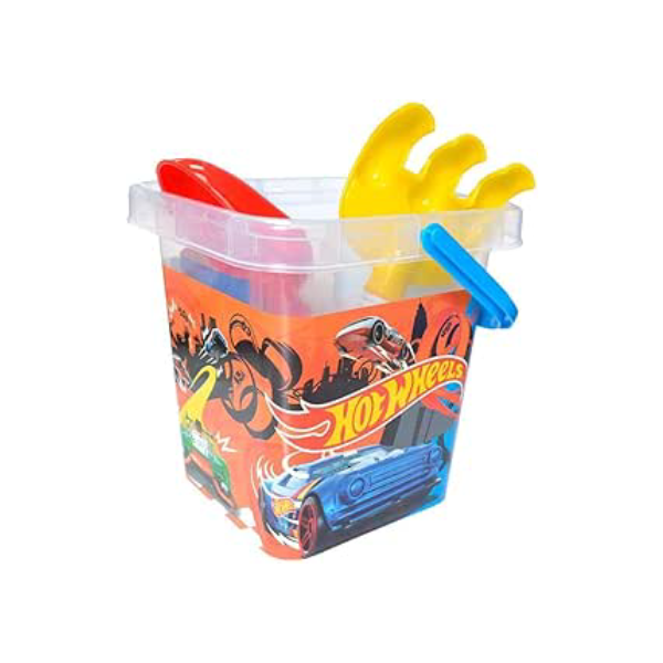 Baldinho de Praia, Hot Wheels, Azul