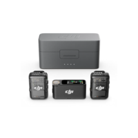 Microfone DJI Mic 2 (2 TX Microfone + 1 RX Receptor + 1 Case de carregamento) BR - DJI116