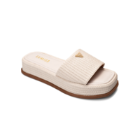 Tamanco Feminino Lumiss Sandália Flatform Chinelo Confortável Juta