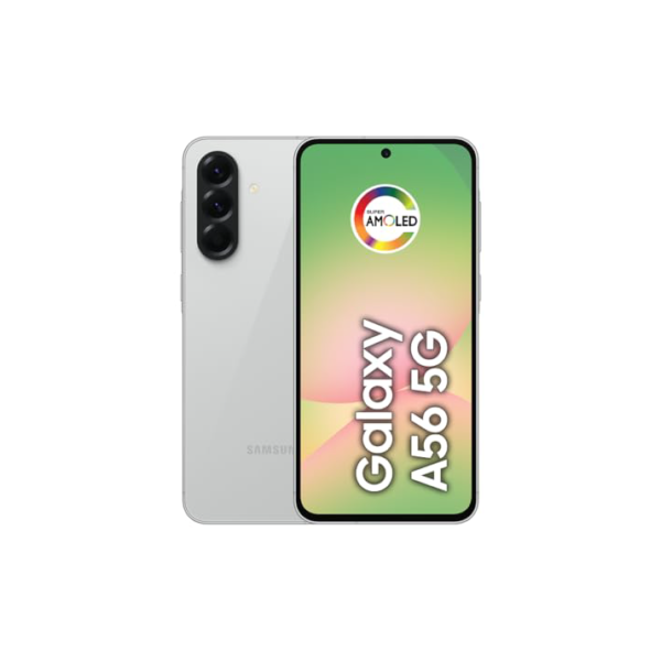Smartphone Samsung Galaxy A56 5G 256GB, 8GB RAM, Câmera 50MP, IP67, Super AMOLED 6.7", Recursos AI, Cinza