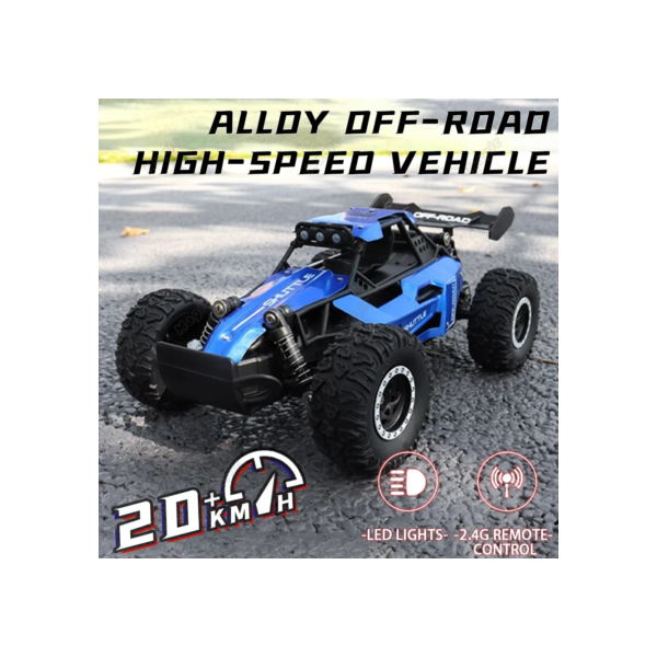 Novo carro rc 1:16 2wd com luz led 2.4g 20 km/h alta velocidade fora de estrada escalada carro de controle remoto brinquedo presente de aniversário meninos meninas crianças