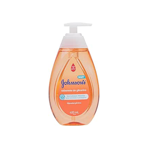 Johnson's Baby Sabonete Líquido Glicerina Da Cabeça Aos Pés, 400ml