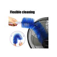 Escova De Limpeza Com Ventilador Espanador De Microfibra Dobrável Para Doméstica Ar Condicionado Limpador De Móveis Do Obturador Carro