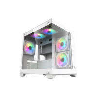 Gabinete Gamer Acegeek Vacancy L375, Mid-Tower, Lateral de Vidro, Branco, AG-VACANCY-L375-WH