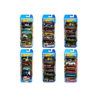 Pacote 5 Carros Sortidos, Hot Wheels, Mattel, Multicor - não é possível escolher as cores