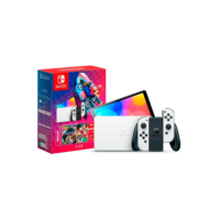 Console Nintendo Switch OLED, Branco + Mario Kart 8 Deluxe + 3 meses do Nintendo Switch Online