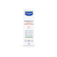 Mustela Cicastela Creme Reparador Hidratante 40Ml - Hidrata Repara Acalma E Purifica A Pele - Multiuso Para Os Pequenos Dodóis Dos Bebês E Crianças Feito Com 91% De Ingredientes