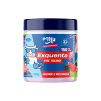 Pré Treino Exquenta Sabor Amora e Melancia 500g +Mu