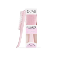 Tangle Teezer - Escova de cabelo desembaraçadora The Wet Detangler Millenial Pink para todos os tipos de cabelo, molhados. Cor: Rosa claro