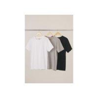 Kit Com 3 Camisetas Masculinas Básicas Slim