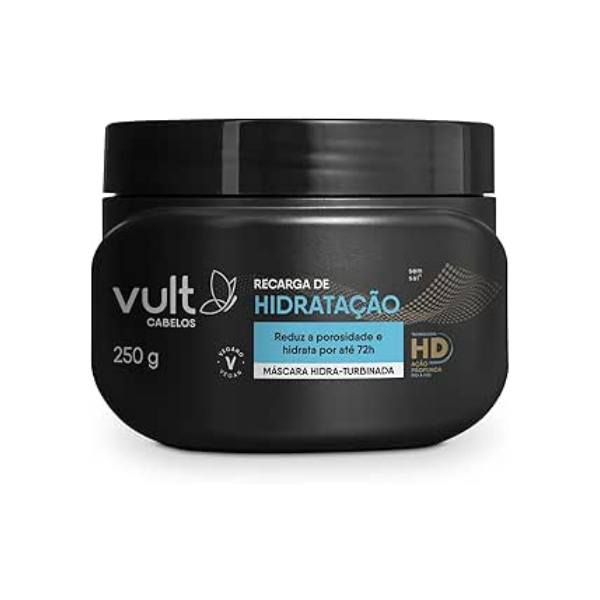 VULT MÁSCARA CAPILAR RECARGA DE HIDRATAÇÃO 250g