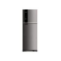 Geladeira Brastemp Frost Free Duplex 375 litros cor Inox com Espaço Adapt - BRM45JK - 220V