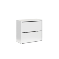 Sapateira Articulada Safira 2 Portas Basculante Mell (Branco)