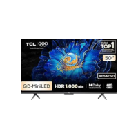 TCL 4K QD-Mini LED TV 50“ C6KS GOOGLE TV DOLBY VISION E DOLBY ATMOS