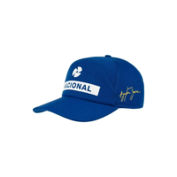 Boné Nacional Original Ayrton Senna Azul Royal