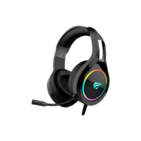 Headphone Gamer Original Havit H2232d Pc Ps4 Xbox iPhone Rgb Preto