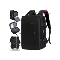 ROMANTIC CROWN Mochila de Viagem Masculina e Feminina Impermeável Reforçada Executiva para Notebook