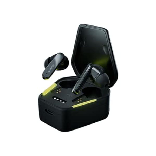 WAAW by ALOK Fone de Ouvido Gamer ENERGY 100EBG sem Fio Bluetooth, Até 13h de Autonomia, Intra-Auricular com Microfone