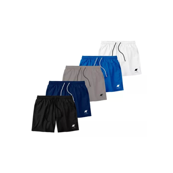 Kit 5 Shorts Praia Masculino Academia Corrida Treino Básica