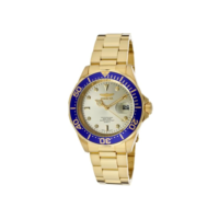 Relógiode mergulho Invicta 14124 de aço inoxidável Dourado
