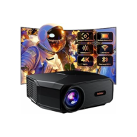 Bettdow Projetor 4k 8k 12000 Lumens Hd 1080p Compatível Completo De Android 9, Smart Projetores Retroprojetor Portatil 350 ANSI WiFi 6 BT5.0, Auto Correção Trapezoidal, Foco Automático