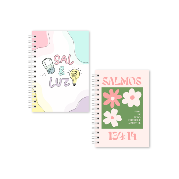 Caderno Devocional Planner Devocionais Leitura Bíblica Cadernos Evangélico Católico