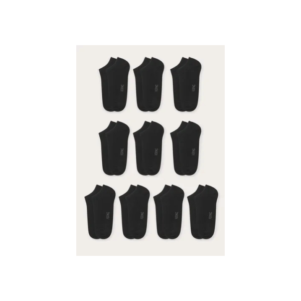 Kit 10 Pares De Meias Soquete Unissex Hering
