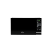 Micro-ondas 20l Branco Porta Preta Mras22 Midea
