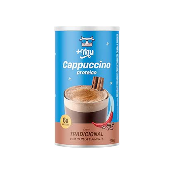 +Mu Cappuccino com Whey - 200g