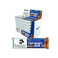 Top Whey Bar - 12 Unidades de 41g Amendoim - Max Titanium