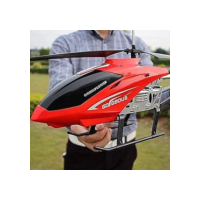 Gigante Grande Helicóptero RC 85CM 3.5 Canais Com Giroscópio Luz LED Carregamento De Avião Elétrico Drone Iniciante Para Meninos E Crianças