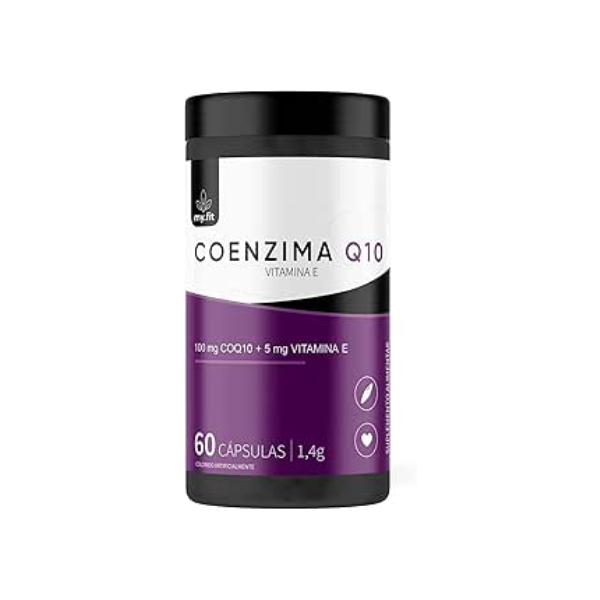 Coenzima Q10 (Coq-10) 100mg por Softgel (60 Doses) - Fórmula Premium com Vitamina E