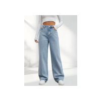 Calça Feminina Wide Leg Premium O Melhor Jeans Do Brasil