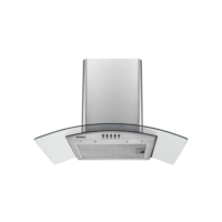 Coifa de Parede Mondial 60cm Inox até 4 Bocas Curvo CF60-01