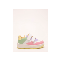 tênis infantil com velcro ace colorido