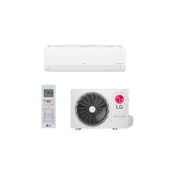 Ar Condicionado Split Hi Wall LG Dual Inverter Compact 12.000 Btus Frio 220v R-32