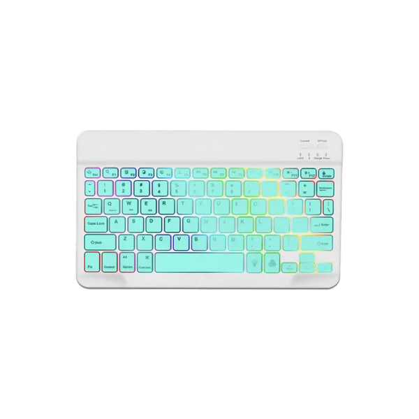 Teclado Touch Rgb Sem Fio Para iPad Ios Android Windows